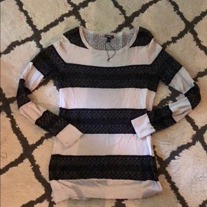 Black and Tan striped sweater
